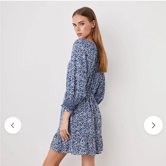 Rails Eliza Dress, Ice chrysanthemum,xs - Picture 3 of 7